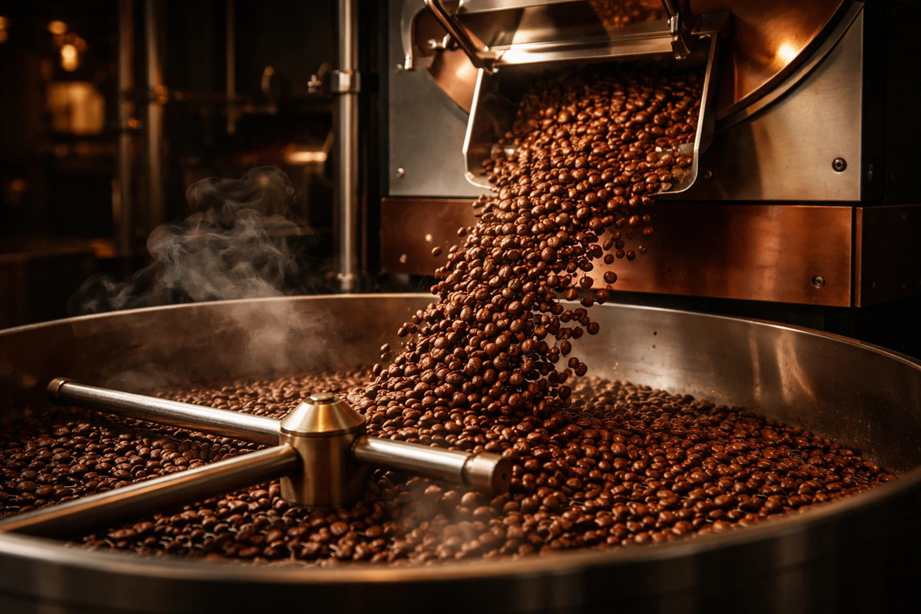Green coffee warehousing and grading